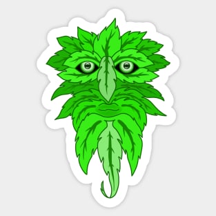 Green man Sticker